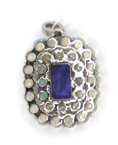 92.5 sterling silver Diamond pendant