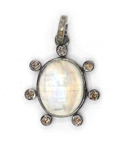 92.5 sterling silver Diamond pendant
