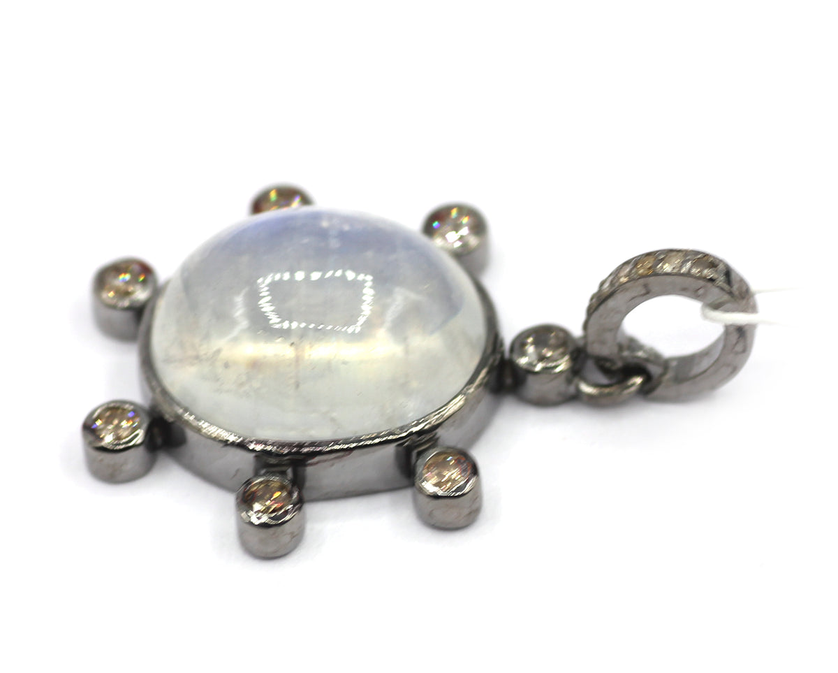92.5 sterling silver Diamond pendant