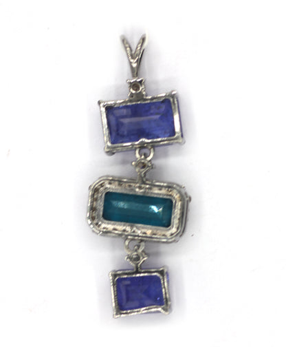 92.5 sterling silver Diamond pendant