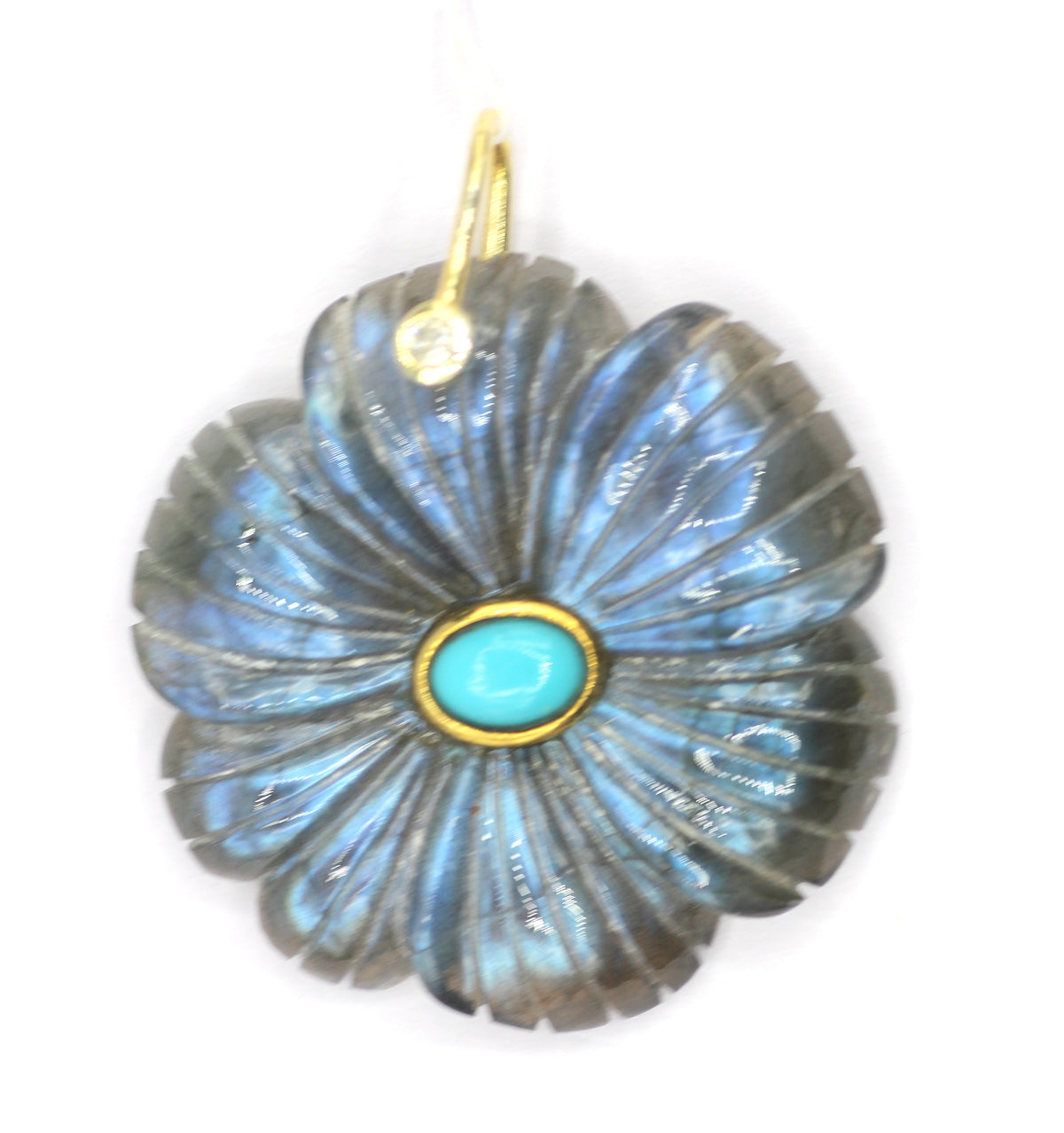 92.5 sterling silver Diamond pendant