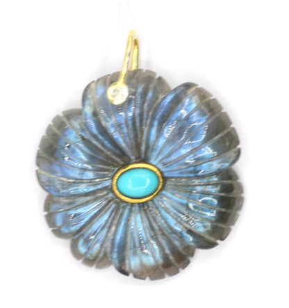 92.5 sterling silver Diamond pendant