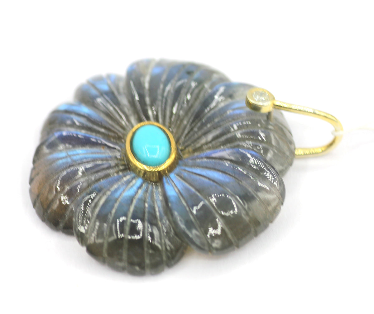 92.5 sterling silver Diamond pendant