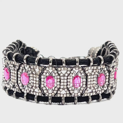 Ruby and Diamond Bracelet