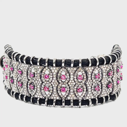 Ruby and Diamond Bracelet