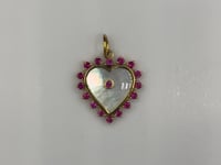 14K Gold Heart Pendant