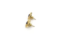 14k Solid Gold Diamond Earring