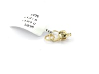 14k Solid Gold Diamond Clasps