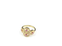 Evil Eye 14k Solid Gold Diamond Rings..
