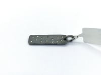 Rectangle Silver Pave Diamond Pendant