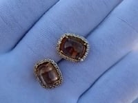 14k Gold Diamond  Stud Earring