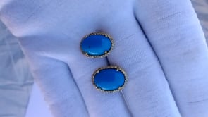 14k Gold Diamond  Stud Earring
