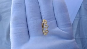 14k Solid Gold Diamond Rings