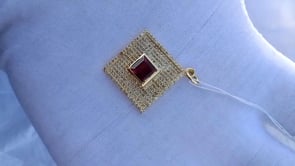 14k Solid Gold Diamond Pendants