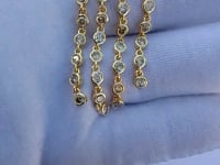 14k Gold Diamond Earring