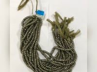 Pyrite, Golden Pyrite Smooth Roundel Beads