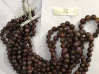 Tourmaline, Pink Tourmaline Smooth Round Beads, Natural, 9-12 mm Graduated Size