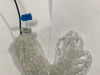 Quartz, Diamond Quartz Chip Beads, Herkimer diamond beads