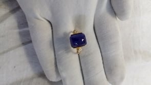 Tanzanite 14k Solid Gold Diamond Rings