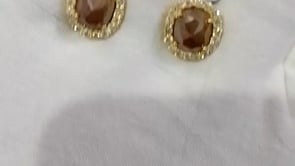 Soliten paper diamond 14k Gold Diamond Stud Earring