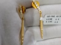 14k Gold Diamond Earring