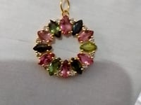 14k Solid Gold Diamond Pendants