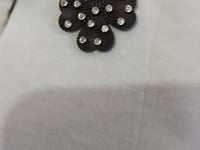 Heart Shape Silver Diamond Pendant With Blue Sapphire