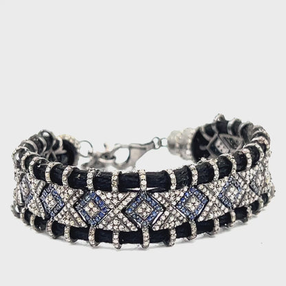 Sapphire and Diamond Bracelet