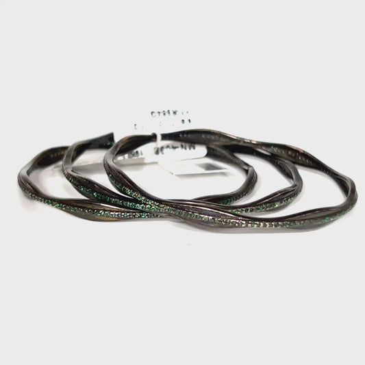Green Emerald  Bangle