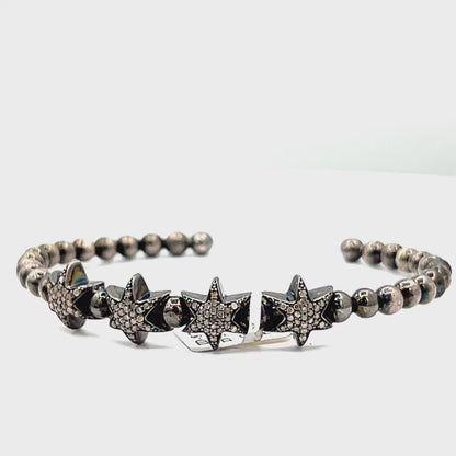 Star Diamond Bangle
