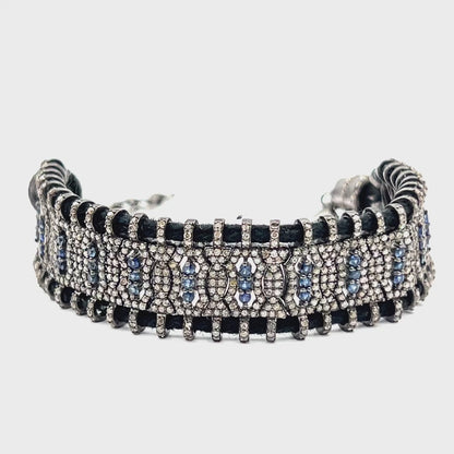 Sapphire and Diamond Bracelet