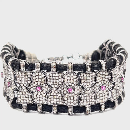 Ruby and Diamond Bracelet