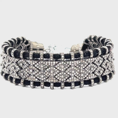 Thread Diamand Designer Bracelet