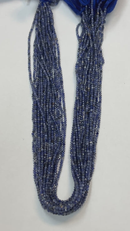 IOLITE ROUND FACETED 2-3mm