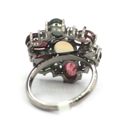 92.5 sterling silver Diamond Ring