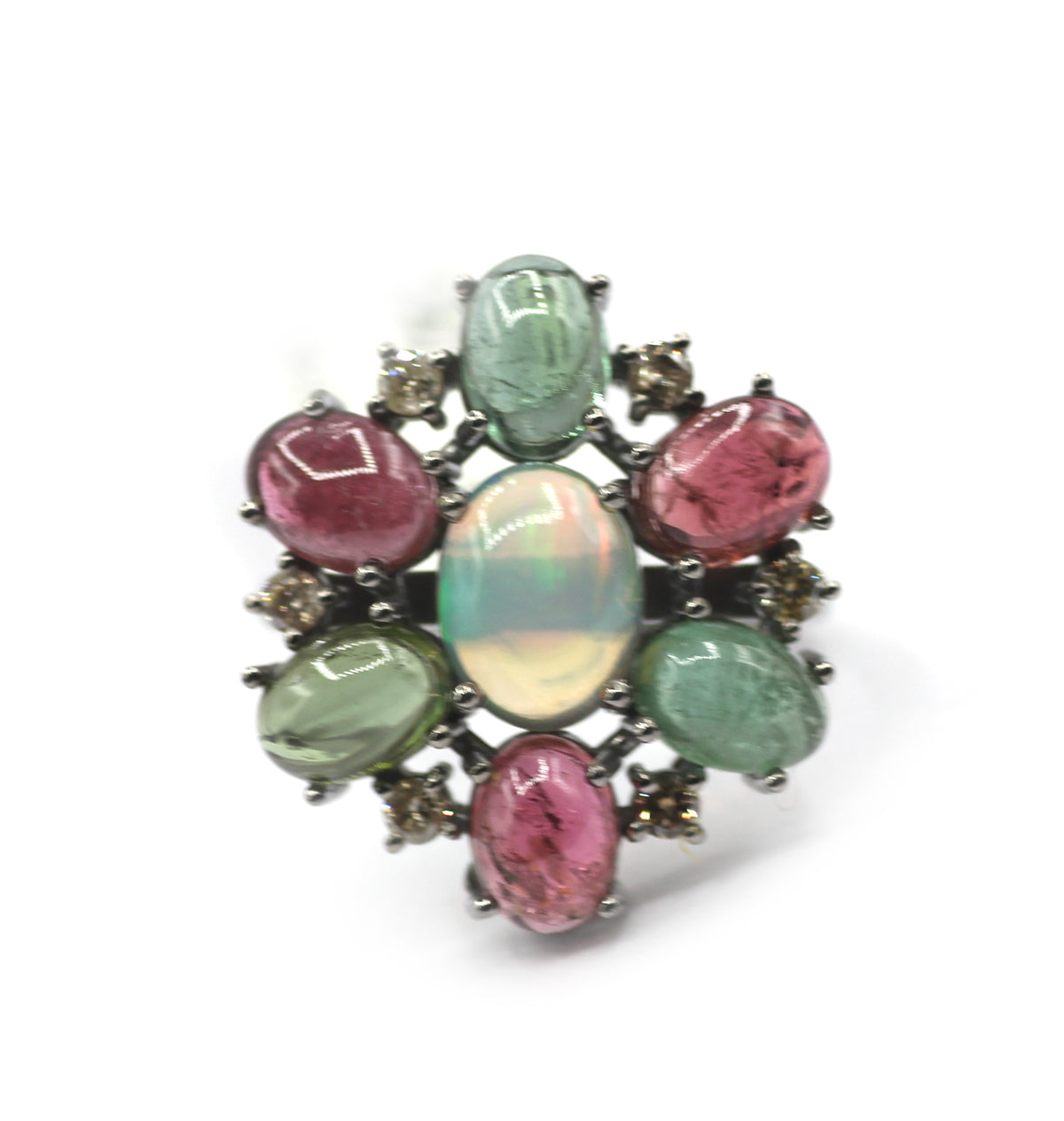 92.5 sterling silver Diamond Ring