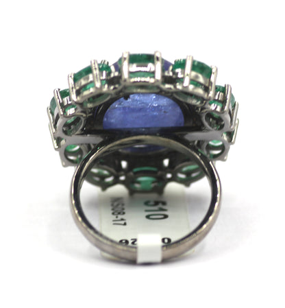 92.5 sterling silver Diamond Ring