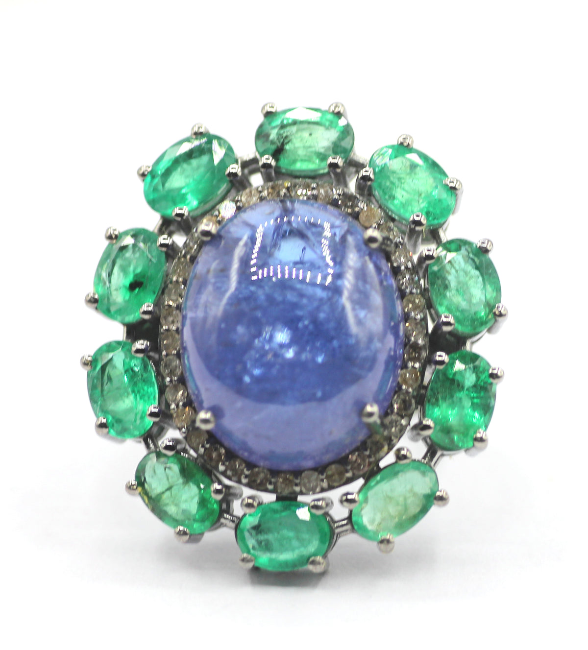 92.5 sterling silver Diamond Ring