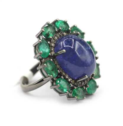 92.5 sterling silver Diamond Ring