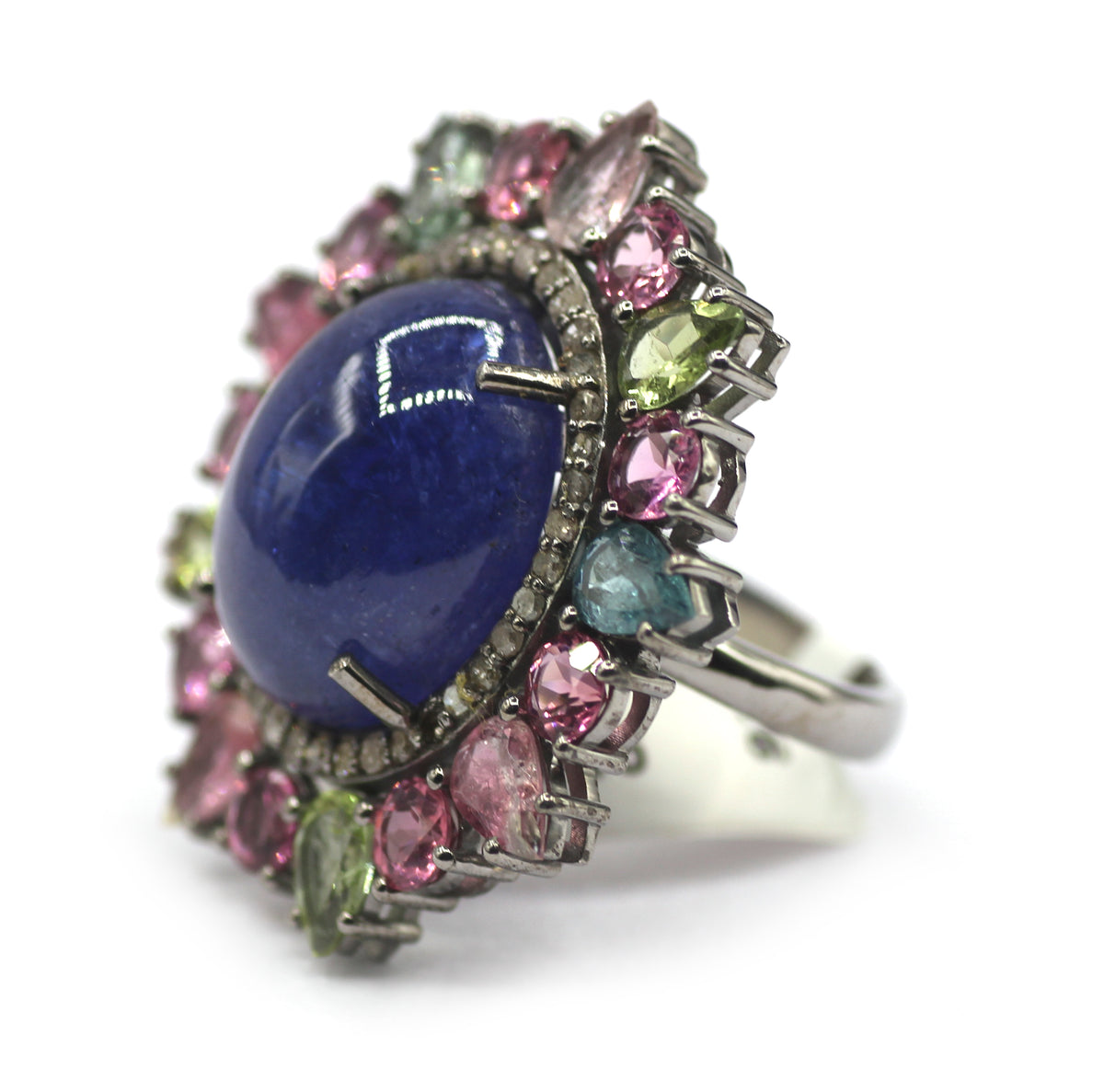 92.5 sterling silver Diamond Ring