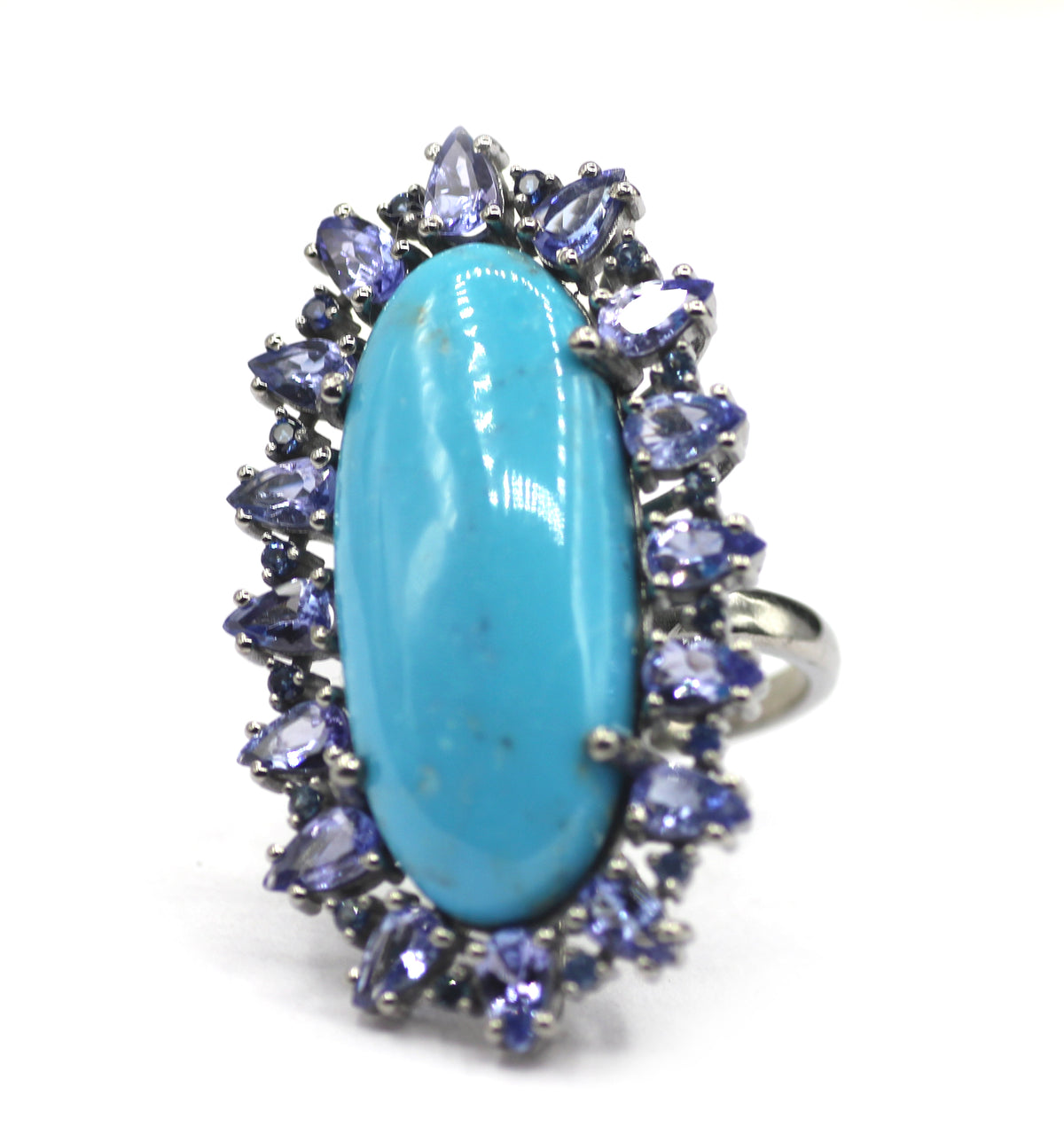 92.5 sterling silver Diamond Ring