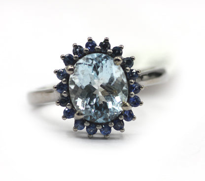 92.5 sterling silver Diamond Ring
