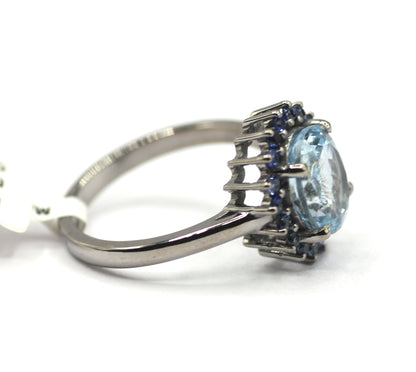 92.5 sterling silver Diamond Ring