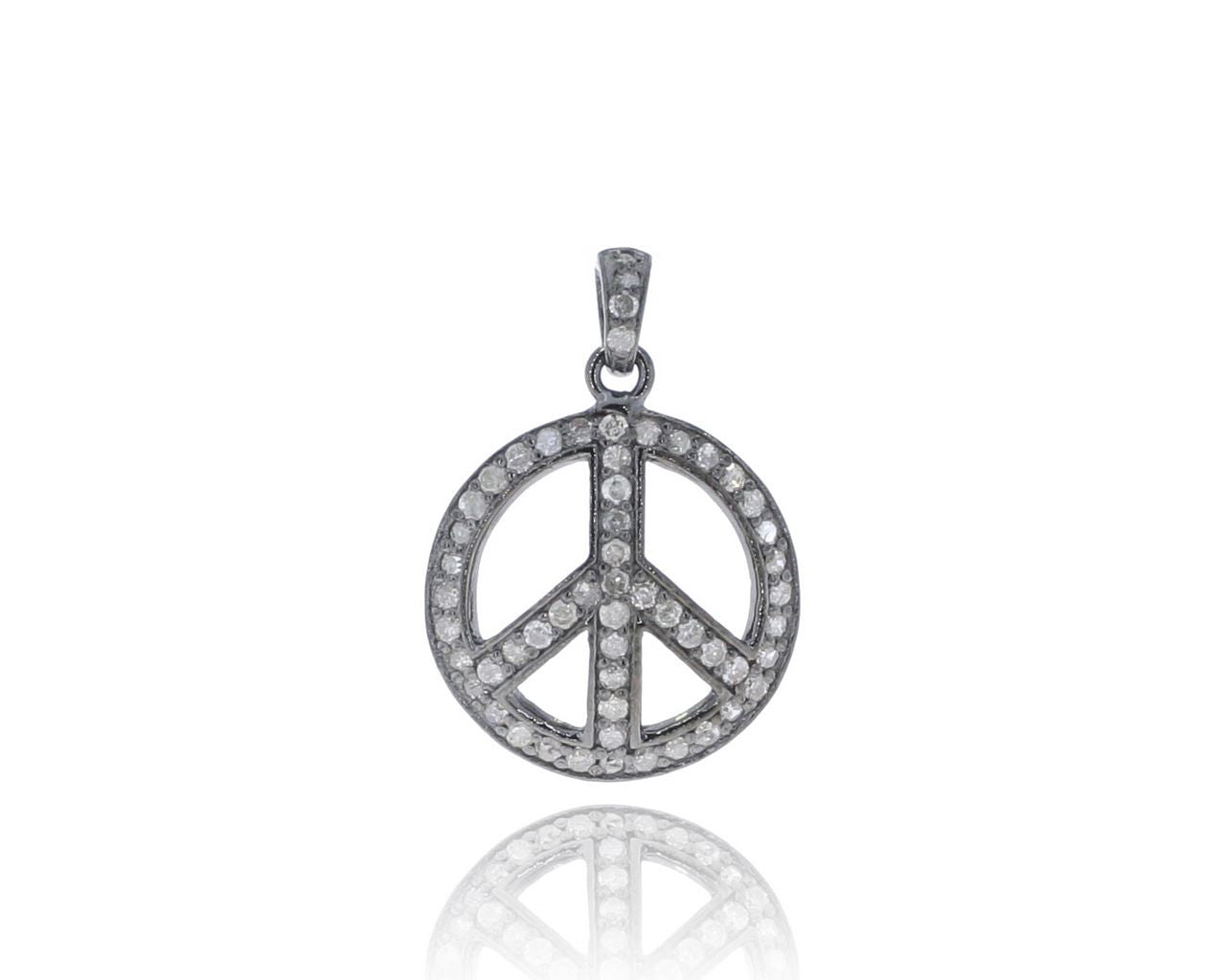 Silver and Diamond Pave PENDANT & CHARMS