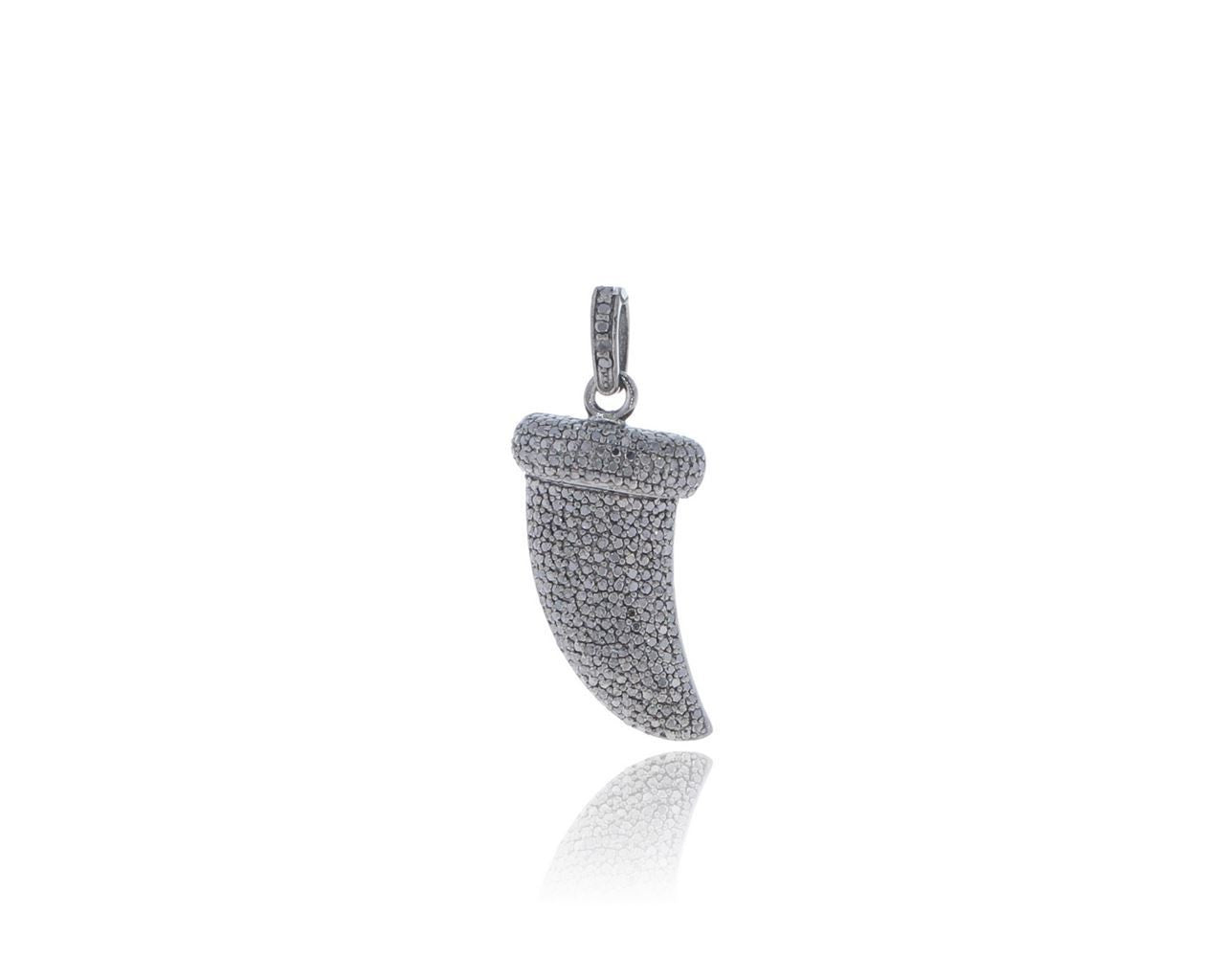 Silver and Diamond Pave  PENDANT & CHARMS
