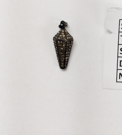 Silver Diamond Pendant