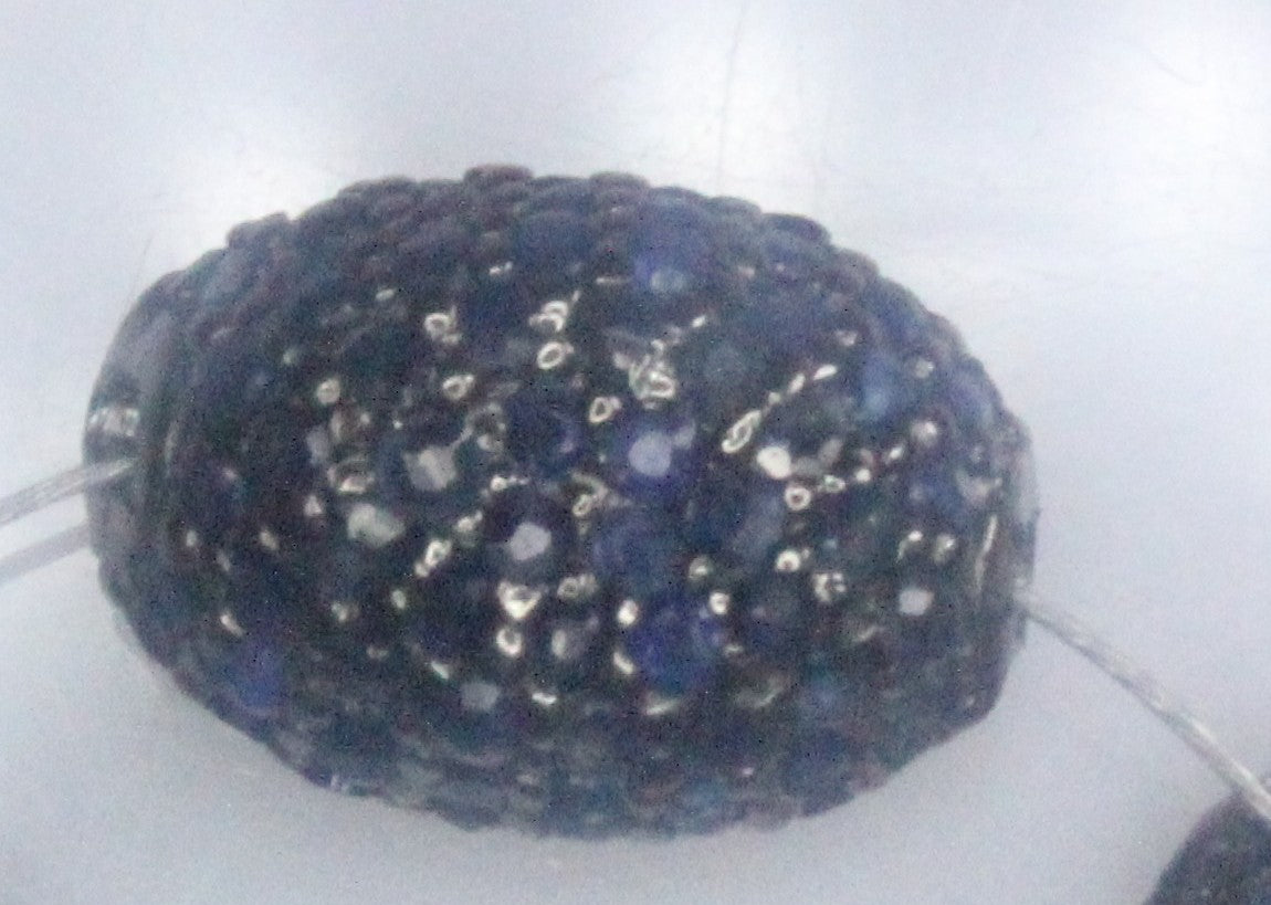 Ruby Natural Pave Beads