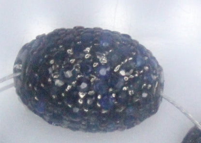 Ruby Natural Pave Beads