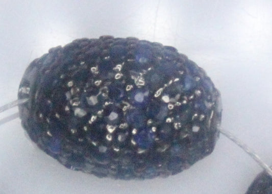 Ruby Natural Pave Beads