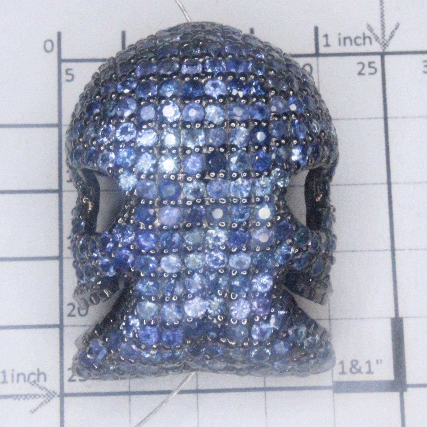 Skull Head Pendant and Charm